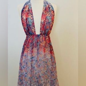 Victoria's Secret Lg floral beach coverup